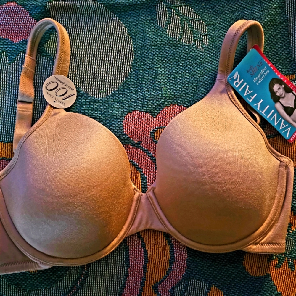 Vanity Fare beige bra 36D